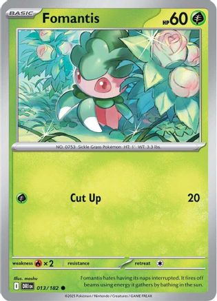 Fomantis 013/182 SV10 Destined Rivals - Common