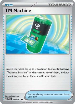 TM Machine 181/182 SV10 Destined Rivals - Uncommon