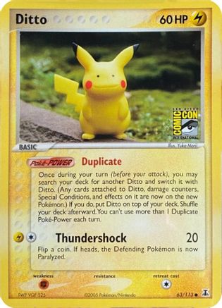 Ditto 039/113 Miscellaneous Cards & Products - Uncommon