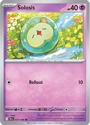 Solosis 037/086 SV Black Bolt - Common