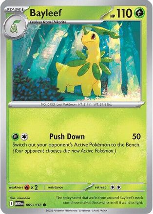 Bayleef 009 ME01 Mega Evolution - Common