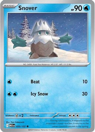 Snover 035/132 ME01 Mega Evolution - Common