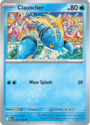Clauncher 037 ME01 Mega Evolution - Common