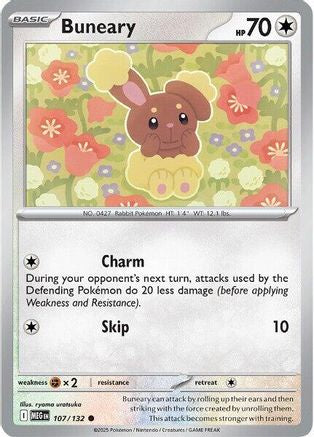 Buneary 107 ME01 Mega Evolution - Common