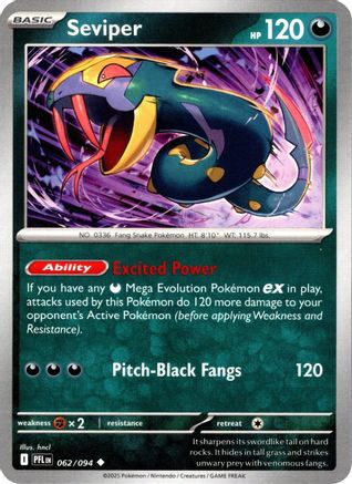 Seviper 062 ME02 Phantasmal Flames - Uncommon