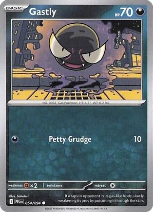 Gastly 054 ME02 Phantasmal Flames - Common
