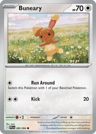Buneary 083 - Reverse Holofoil ME02 Phantasmal Flames - Common