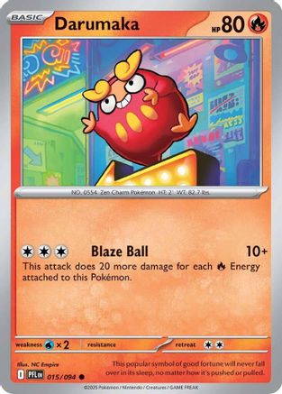 Darumaka 015 ME02 Phantasmal Flames - Common