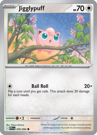Jigglypuff 076 ME02 Phantasmal Flames - Common