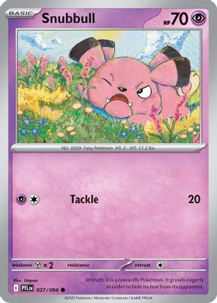 Snubbull 037 ME02 Phantasmal Flames - Common