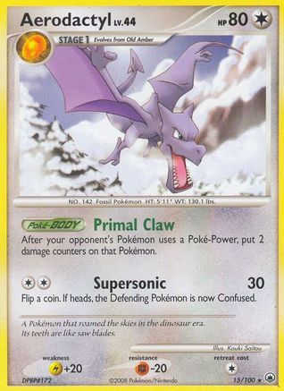 Aerodactyl 015 Majestic Dawn - Rare