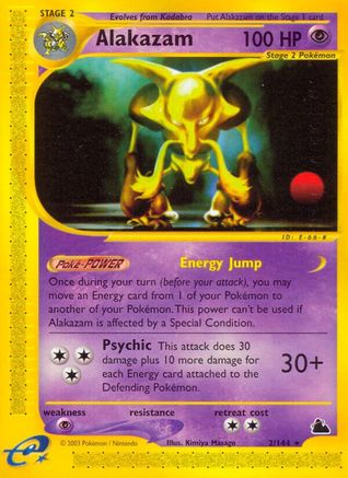 Alakazam (2) 002 Skyridge - Rare