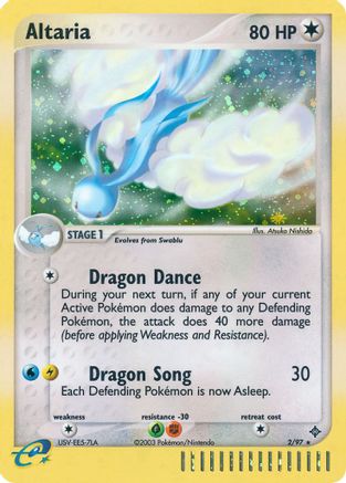 Altaria 002 - Holofoil Dragon - Holo Rare