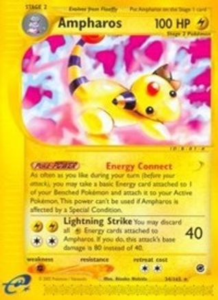 Ampharos (34) 034 Expedition - Rare