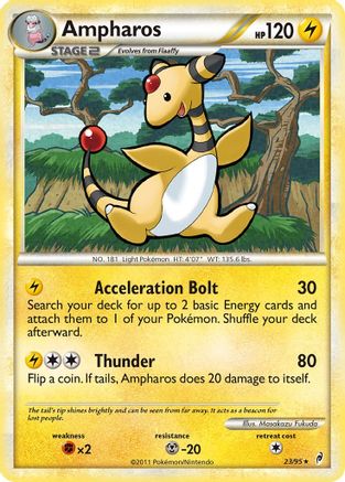 Ampharos 023 Call of Legends - Rare