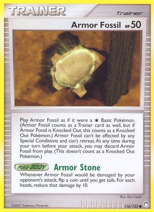 Armor Fossil 116 Mysterious Treasures - Common