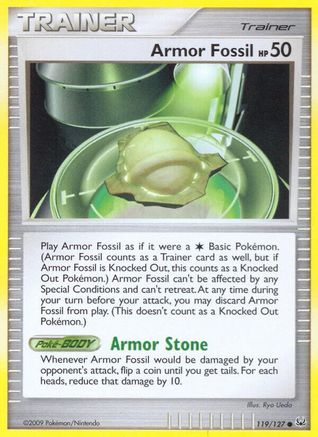 Armor Fossil 119 Platinum - Common
