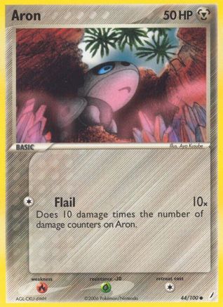 Aron 044/100 Crystal Guardians - Common
