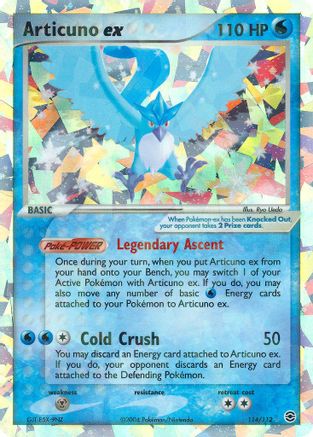 Articuno ex 114 FireRed & LeafGreen - Secret Rare