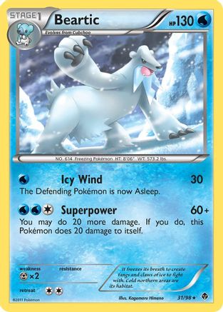 Beartic (31) 031 Emerging Powers - Rare