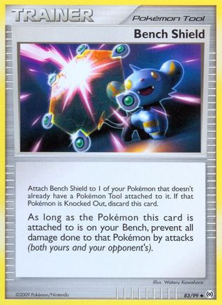 Bench Shield 083/99 - Reverse Holofoil Arceus - Uncommon