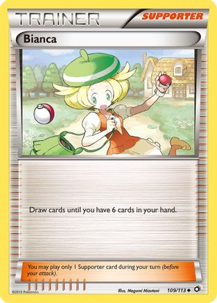 Bianca 109/113 - Reverse Holofoil Legendary Treasures - Uncommon
