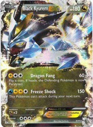 Black Kyurem EX BW62 - Holofoil Black and White Promos - Promo