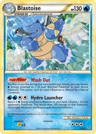 Blastoise 013 Unleashed - Rare