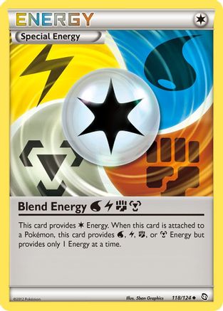 Blend Energy WLFM 118/124 - Reverse Holofoil Dragons Exalted - Uncommon