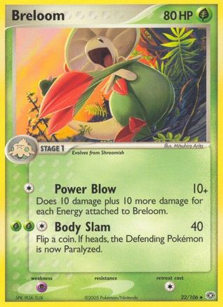 Breloom 022 Emerald - Uncommon
