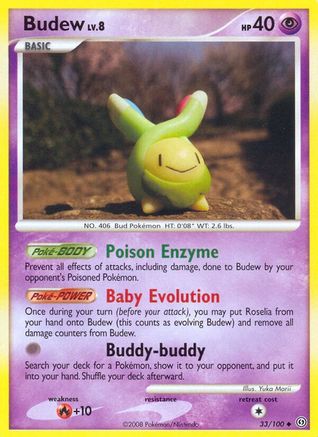 Budew 033/100 Stormfront - Uncommon