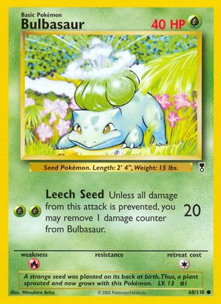Bulbasaur 068/110 Legendary Collection - Common