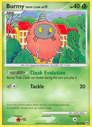 Burmy Trash Cloak 058 Arceus - Common