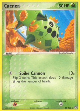 Cacnea 044 - Reverse Holofoil Emerald - Common