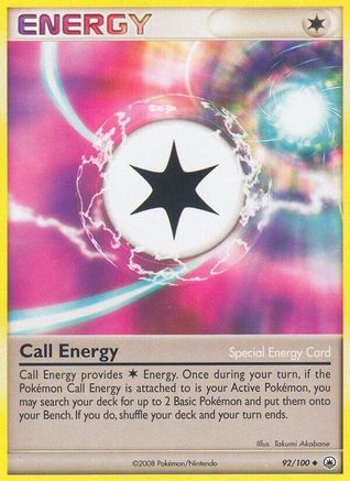 Call Energy 092/100 - Reverse Holofoil Majestic Dawn - Uncommon