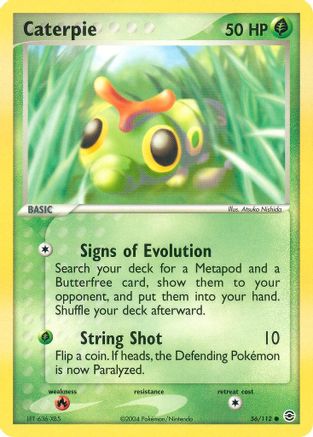Caterpie 056/112 FireRed & LeafGreen - Common