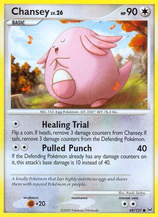 Chansey 069 Platinum - Common