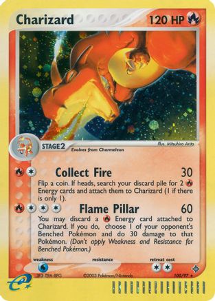Charizard 100 - Holofoil Dragon - Secret Rare