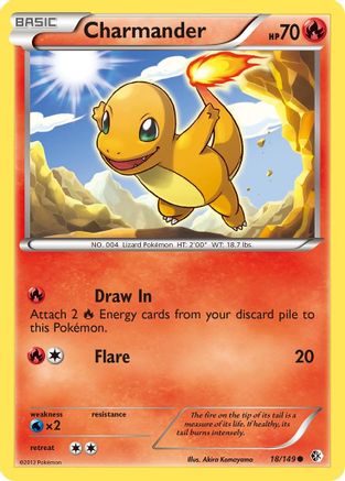Charmander 018/149 Boundaries Crossed - Common