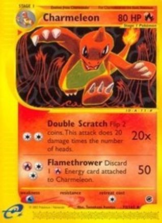 Charmeleon 073/165 - Reverse Holofoil Expedition - Uncommon