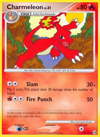 Charmeleon 035/99 Arceus - Uncommon