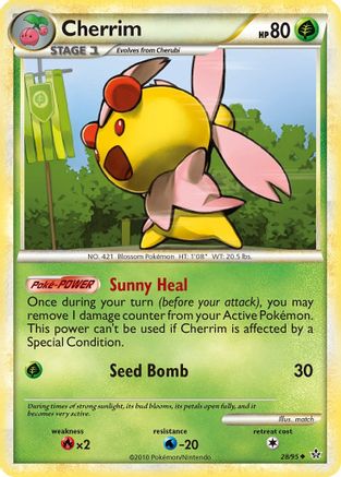 Cherrim 028/95 Unleashed - Uncommon
