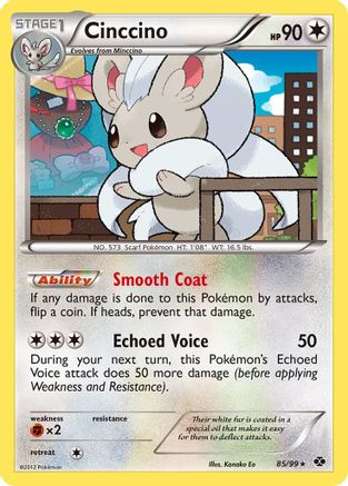 Cinccino 085 - Holofoil Next Destinies - Holo Rare