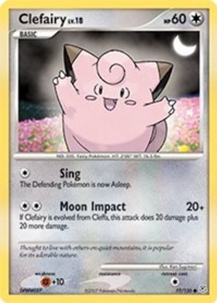 Clefairy 077/130 Diamond and Pearl - Common