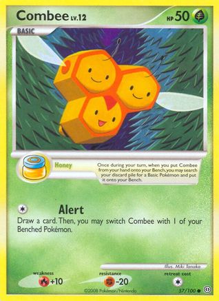 Combee 057 - Reverse Holofoil Stormfront - Common