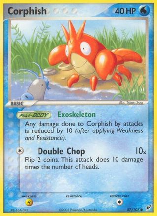 Corphish 057 - Reverse Holofoil Deoxys - Common