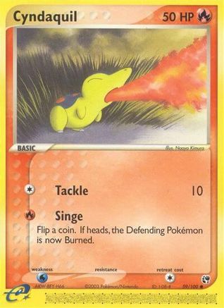 Cyndaquil 059/100 Sandstorm - Common