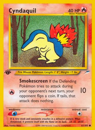 Cyndaquil 061/105 - Unlimited Neo Destiny - Common