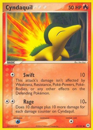 Cyndaquil 059/101 Hidden Legends - Common