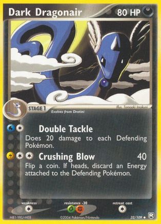 Dark Dragonair 032/109 - Reverse Holofoil Team Rocket Returns - Uncommon
